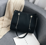 Luxury Chain Rivet Shoulder Bag