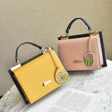 PU Simple Lemon/Watermelon Hanger Single Shoulder Handbag Bag