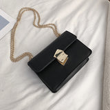 Locking Forest Small Square Bag