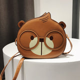 Cute Squirrel Small Round Bag