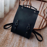 PU Leather Backpack Travel Bag