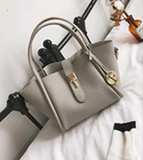 New fashion Solid Color Simple Handbag Bag