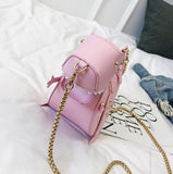 Rivet Personality Dinosaur Design Fashion Cross Body Mini Shoulder Bag