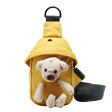 Super Fire Canvas Cartoon Bear Cute Backpack Waist Bag