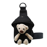 Super Fire Canvas Cartoon Bear Cute Backpack Waist Bag