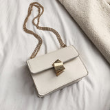 Locking Forest Small Square Bag