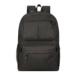 Leisure Large Capacity Solid Color Backpack Bag