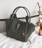 New fashion Solid Color Simple Handbag Bag