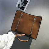 Luxury Chain Rivet Shoulder Bag