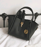 New fashion Solid Color Simple Handbag Bag