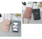 Crossbody Touch Screen Mobile Phone Mini Bag