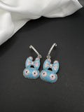 AndQ Cute Rabbit Pendants Earrings