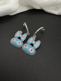 AndQ Cute Rabbit Pendants Earrings