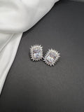 AndQ BlingBling Square Zircon Studs Earrings