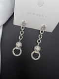 AndQ Cool Leopard Chains Drop Earrings