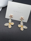 AndQ Handmade Dancing Butterfly Drop Earrings
