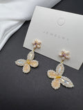 AndQ Handmade Dancing Butterfly Drop Earrings