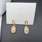 AndQ Irregular Decoration Drop Earrings