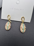 AndQ Irregular Decoration Drop Earrings