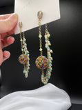 AndQ Handmade Disco Two-in-One Tassel Earrings