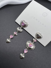 AndQ Sweet Hearts Drop Earrings