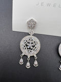 AndQ Dreamcatcher Zircon Embedded Earrings