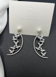 AndQ Dancing Butterflies Pendants Earrings