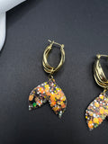 AndQ Vintage Fishtail Earrings