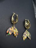 AndQ Vintage Fishtail Earrings