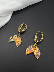 AndQ Vintage Fishtail Earrings