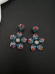 AndQ Colorful Pendants Earrings