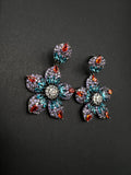 AndQ Colorful Pendants Earrings