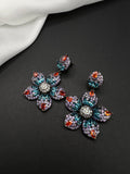 AndQ Colorful Pendants Earrings