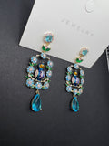 AndQ Parrot Bird Zircon Embedded Earringd