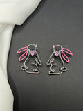 AndQ Personality Rabbit Studs