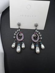 AndQ Pheonix Zircon Micro Embedded Earrings