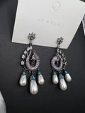 AndQ Pheonix Zircon Micro Embedded Earrings