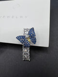 AndQ Butterfly Zircon Studs Earrings