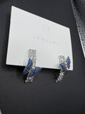 AndQ Butterfly Zircon Studs Earrings