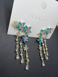 AndQ Flowers Tassels Earrings